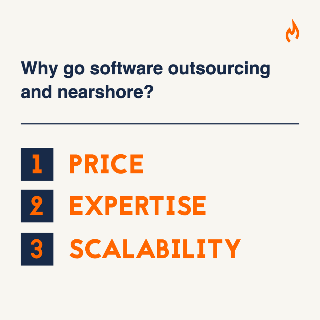 Why go software outsourcing and nearshore?