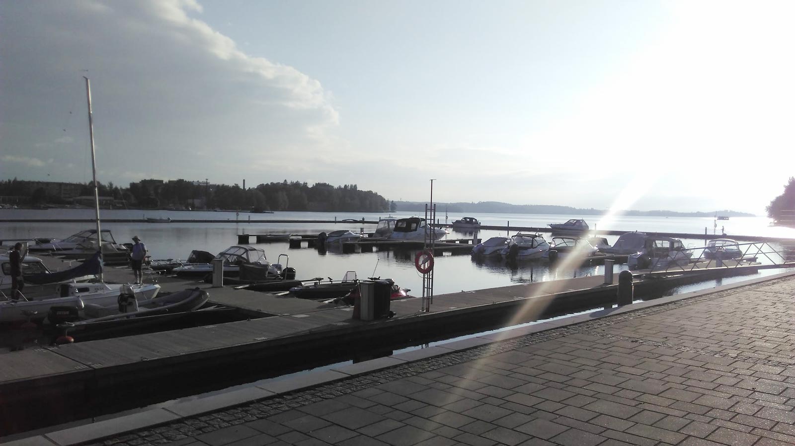 Nature in Finland - Boat harbor
