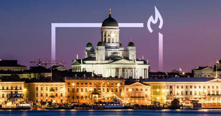 Helsinki Cathedral within a Software Sauna frame